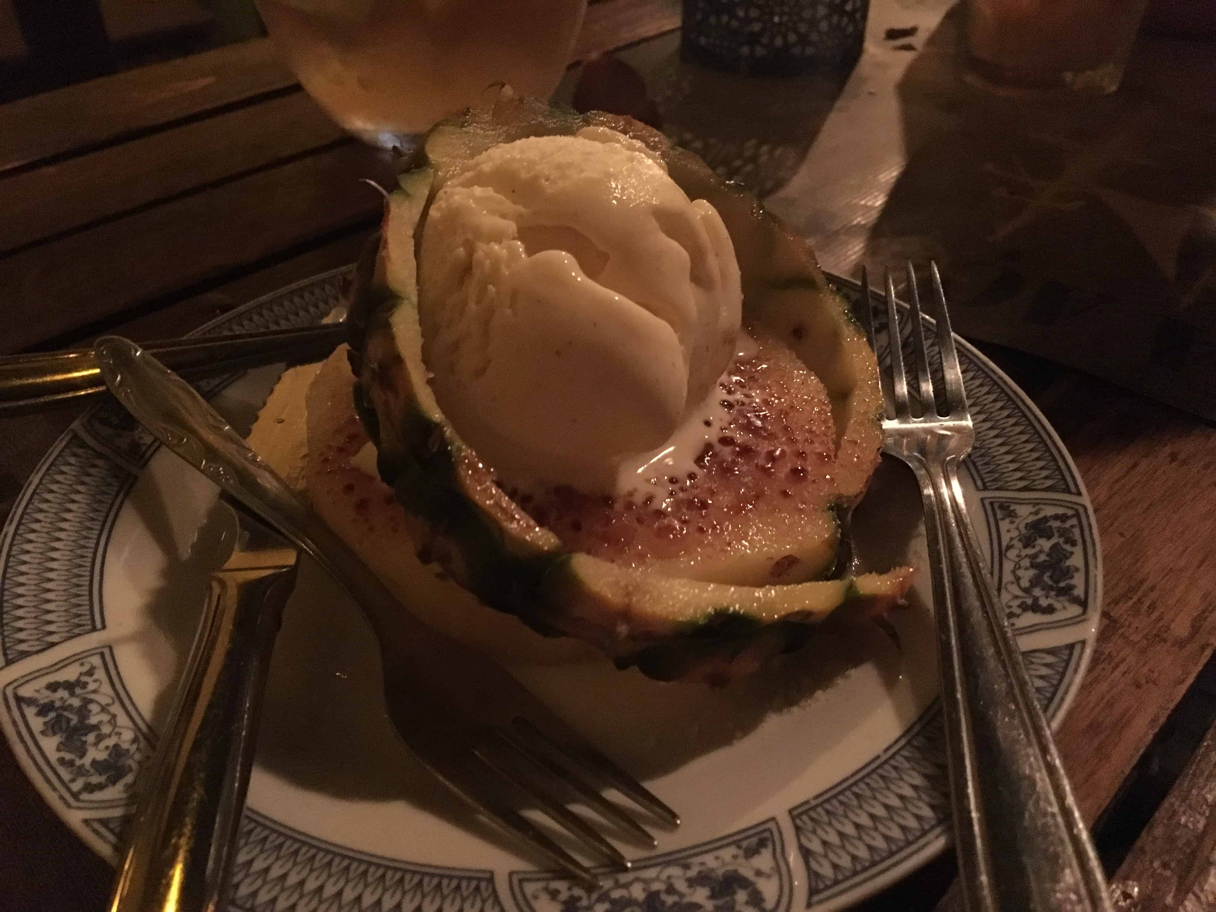 Dessert at Taverna Acor, Ponta Delgada, Sao Miguel, Azores