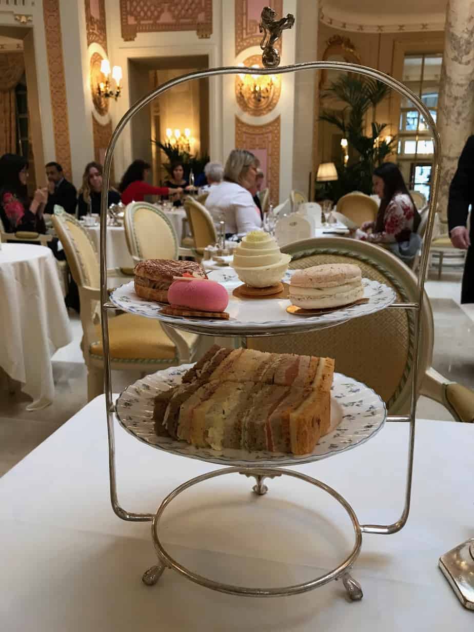 Sweet and Savory Platters Tea The Ritz